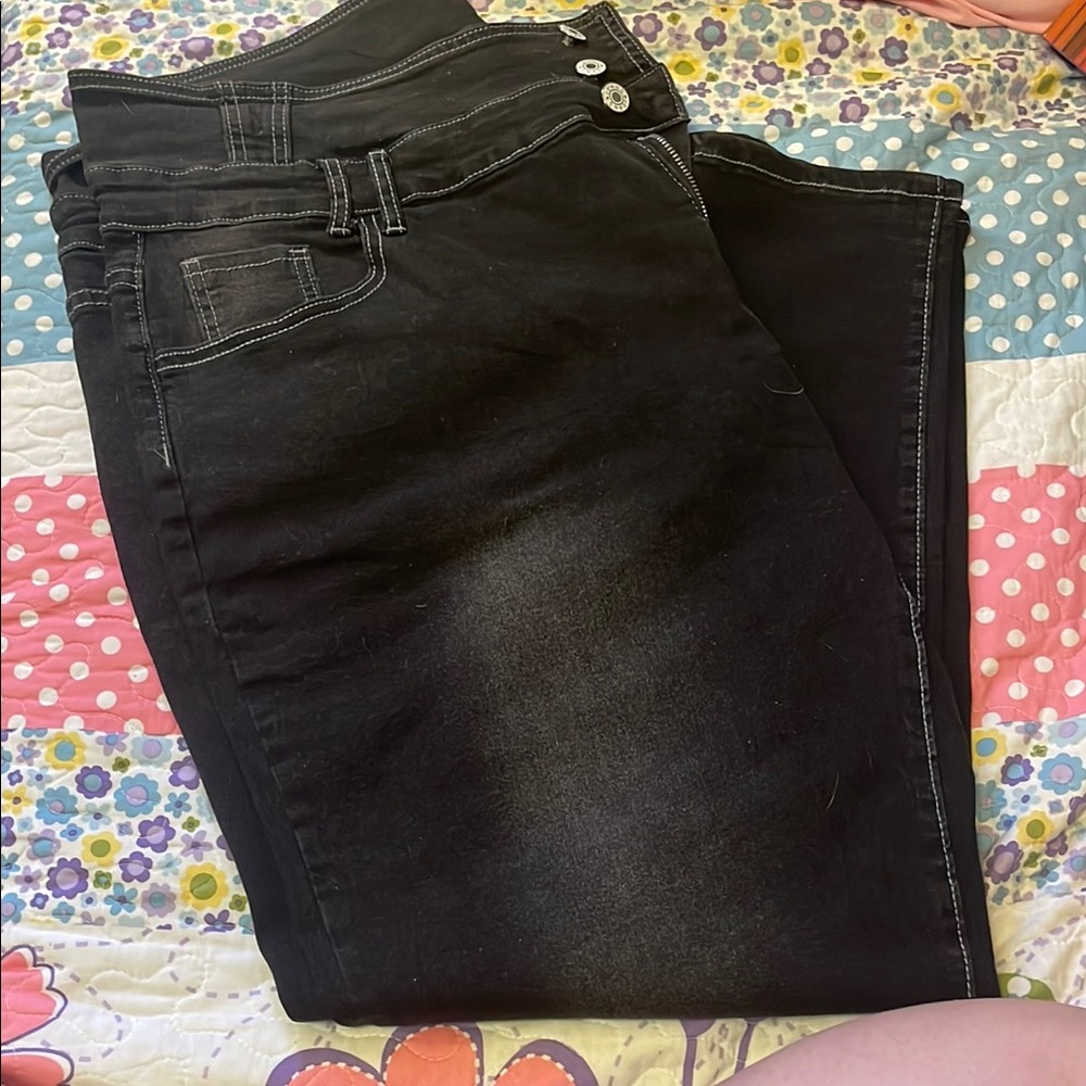 SHEIN Black Skinny Jeans Classic Denim Style